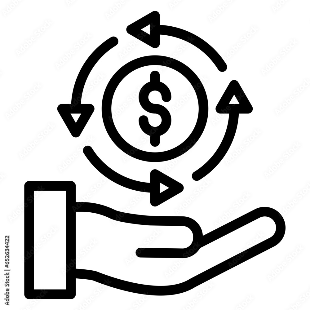 Vector Design Money Back Guarantee Icon Style Vector Design Money Back Guarantee Icon Style