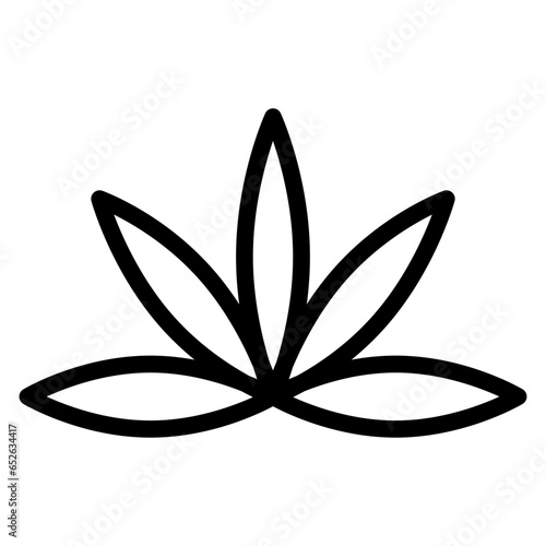 Vector Design Marijuana Icon Style