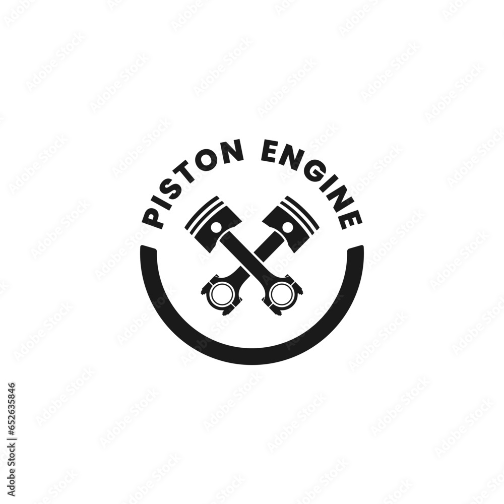 Piston engine Icon or Piston engine label vector isolated. Piston Icon Vector for apps, websites, print design, and more about piston. Piston engine Icon or Piston engine label vector isolated. Piston Icon Vector for apps, websites, print design, and more about piston.