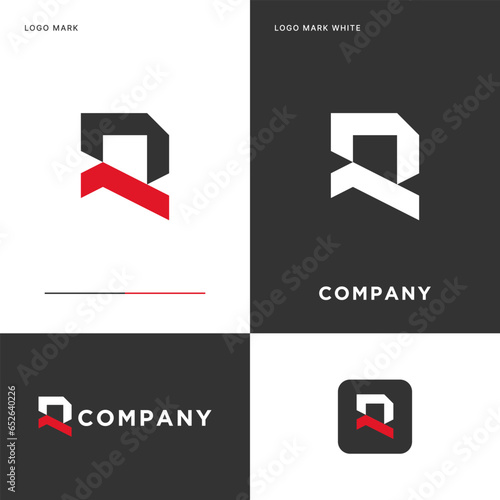 R Logo Vector Icon Illustration Design