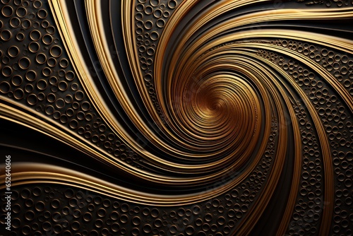 Abstract retro ring gold texture art carpet pattern wallpaper background 