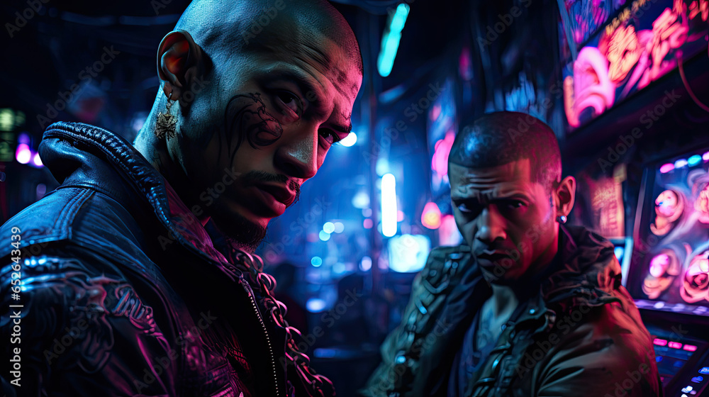 Neo Tokyo Cyberpunk Echoes Cinematic Generative AI Neo Tokyo Cyberpunk Echoes Cinematic Generative AI