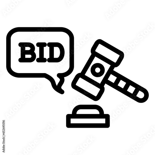 Bid Icon Style