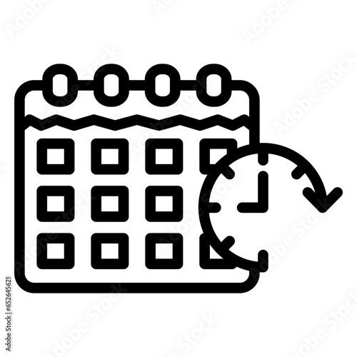 Deadline Icon Style