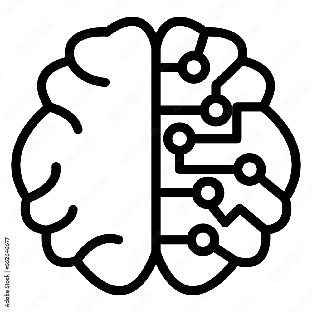 Deep Learning Icon Style Deep Learning Icon Style