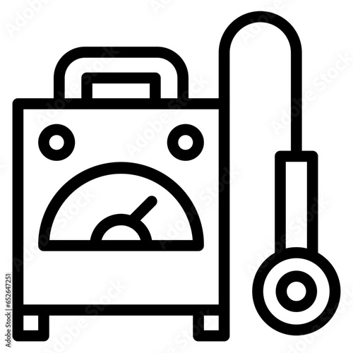 Dosimeter Icon Style