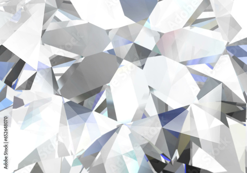 Realistic diamond texture close up,  (high resolution 3D image)