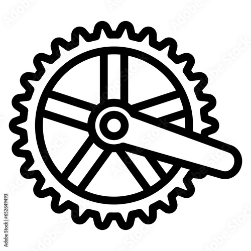 Crankset Icon Style