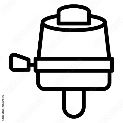 Cycle Bell Icon Style