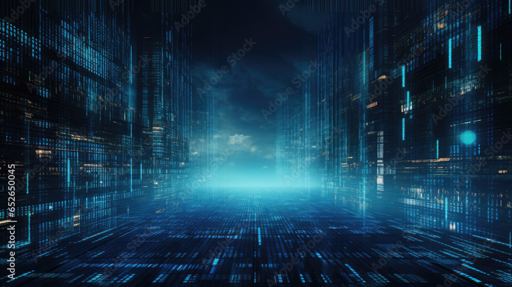 inary Code Technology Background