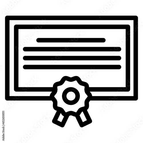 Diploma Icon Style