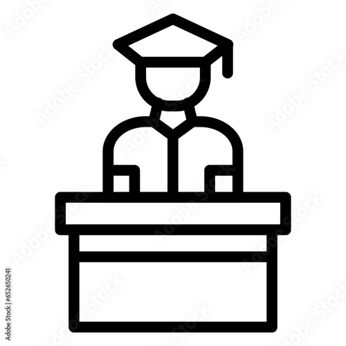 Valedictorian Icon Style