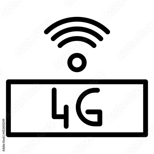 4G Icon Style