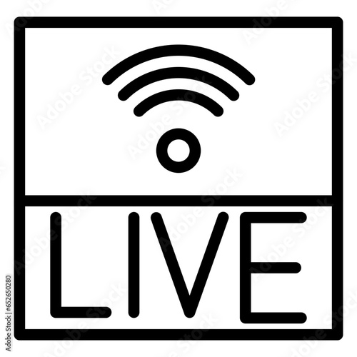 Broadcaster Icon Style