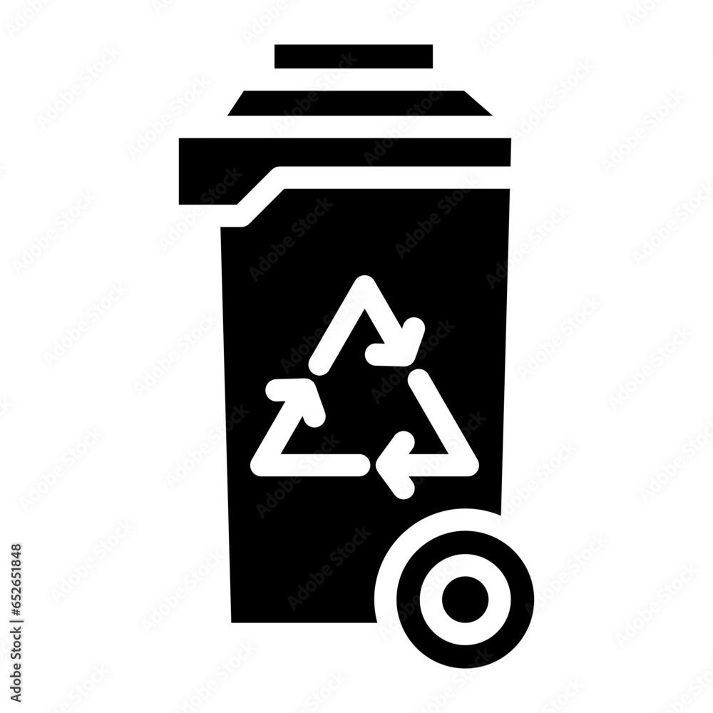 trash can, garbage can, rubbish bin icon trash can, garbage can, rubbish bin icon