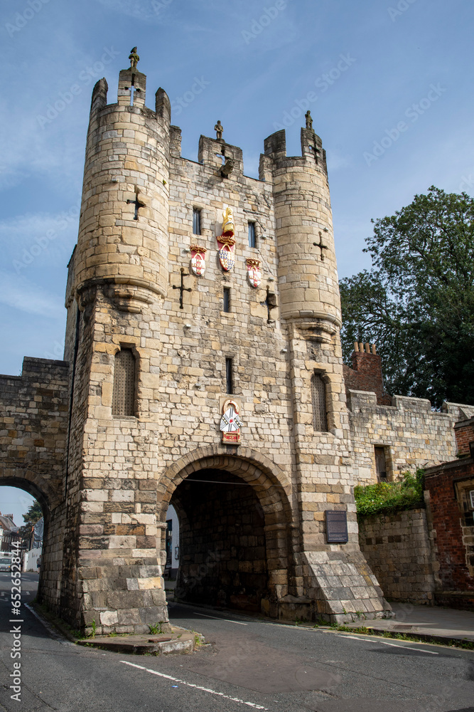 Micklegate Bar medieval entrance to the city of York