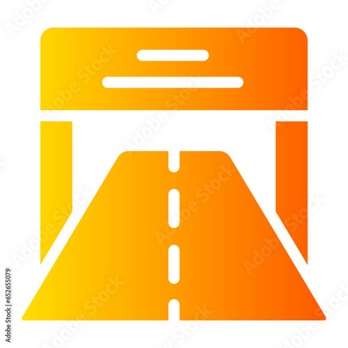 road Gradient icon