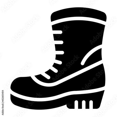 boots Solid icon