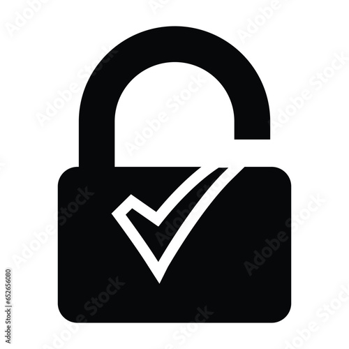 Password, unlock, unlocked icon