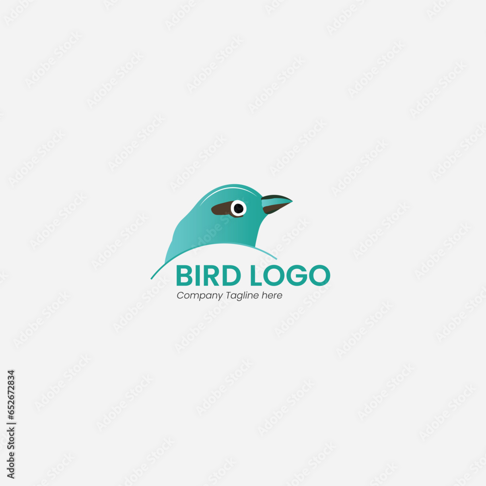 Fototapeta premium Bird logo design concept template