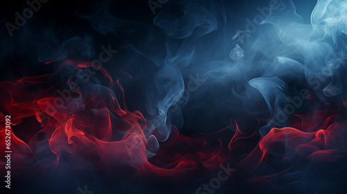 dark background decoration with light and smoke. Selective focus. Made with generative ai © Farid