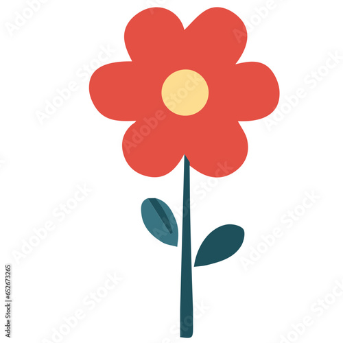 Flower icons  isolated on white background. Flower simple icon. Vector illustration