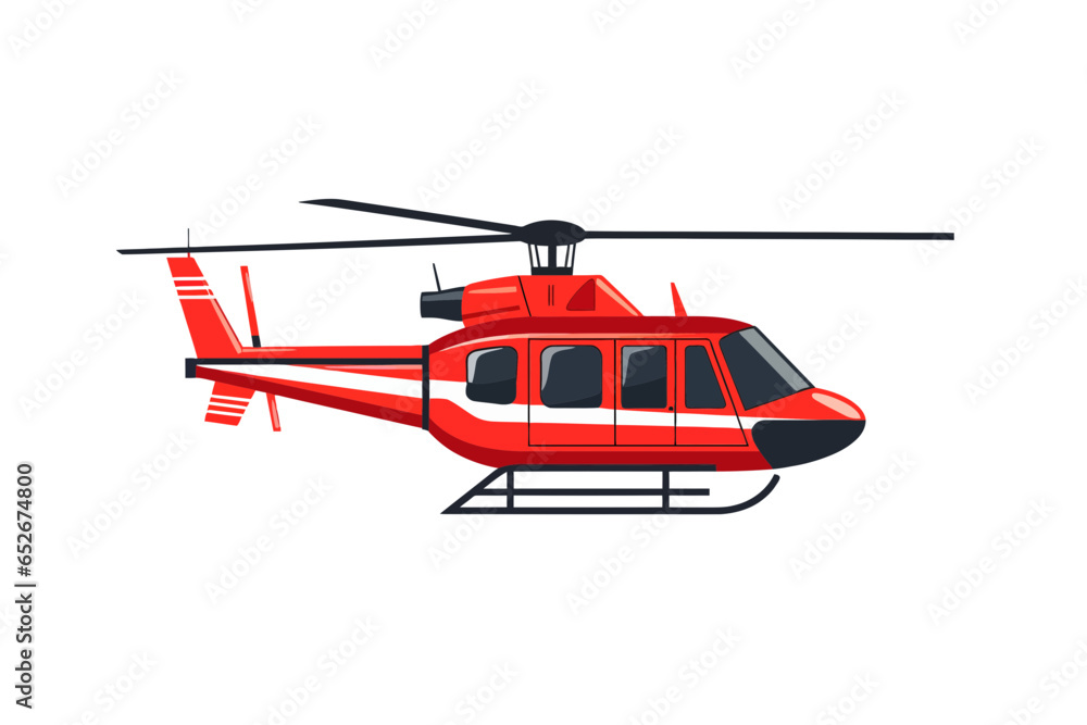 Line icon helicopter for web, white background Line icon helicopter for web, white background