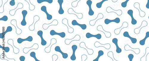 Micro probiotic microorganism, science background. Medicine and treatment.	