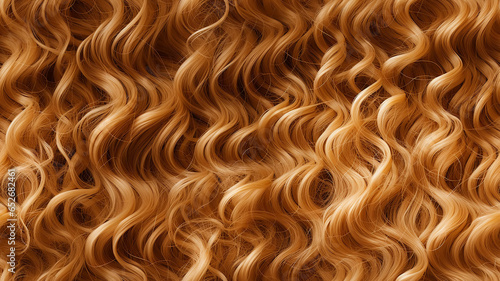 background texture golden hair, blonde background silky curly female hair