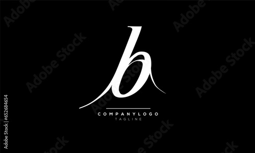 Alphabet letters Initials Monogram logo BA,JB,BA,JB  INITIAL,BA,JB  letter