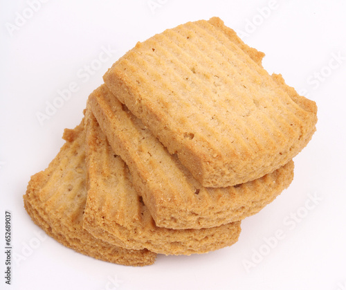 atta cookies on white background, new angles