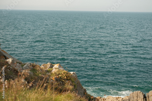 Sentier des Douaniers au départ de Saint-Quay-Portrieux - Bretagne - France