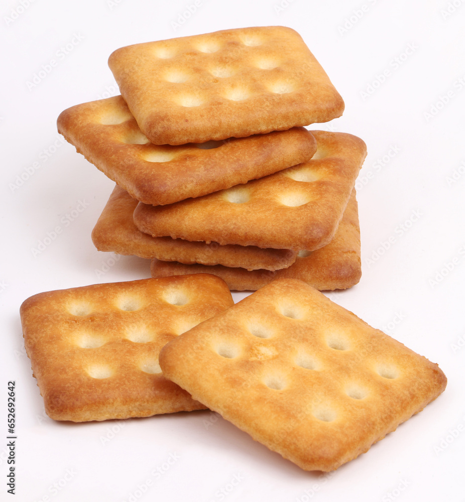 sweet and salted cookies on white background, new angles sweet and salted cookies on white background, new angles