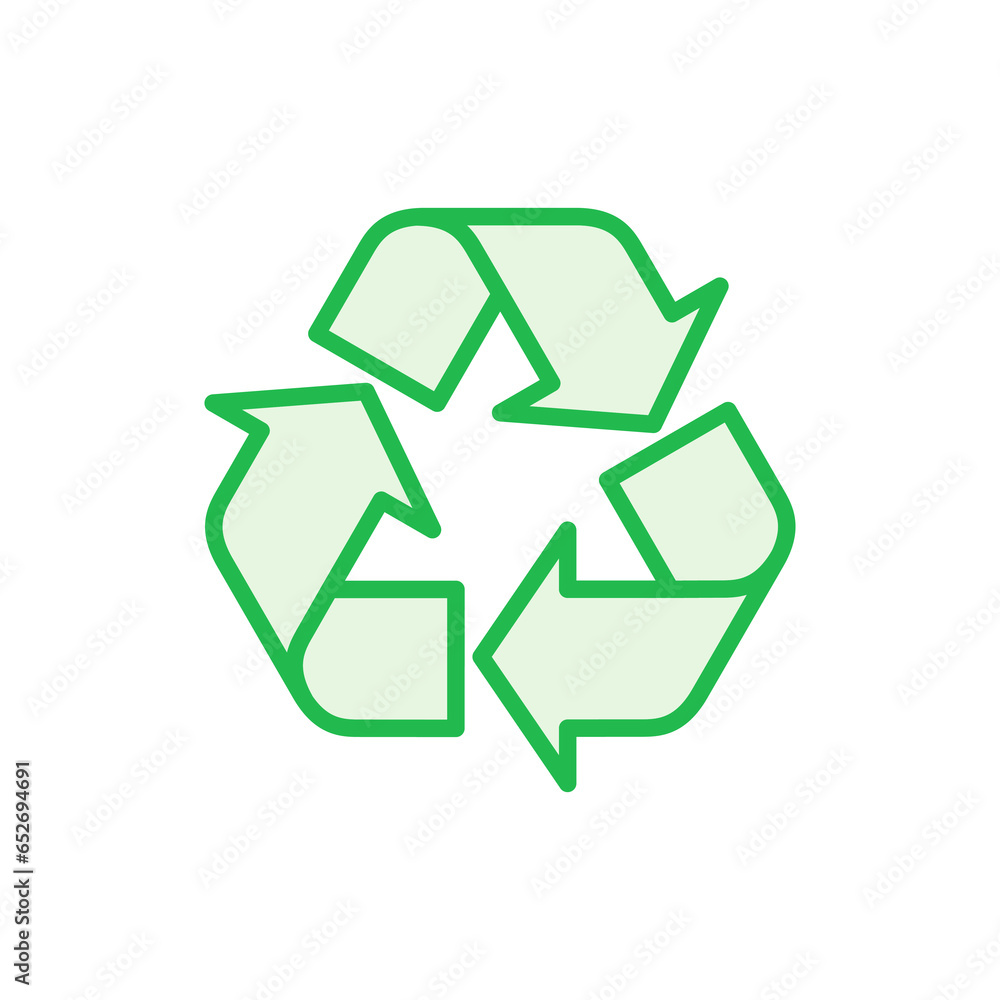 Recycle icon set. Recycling vector icon. Recycle icon set. Recycling vector icon.