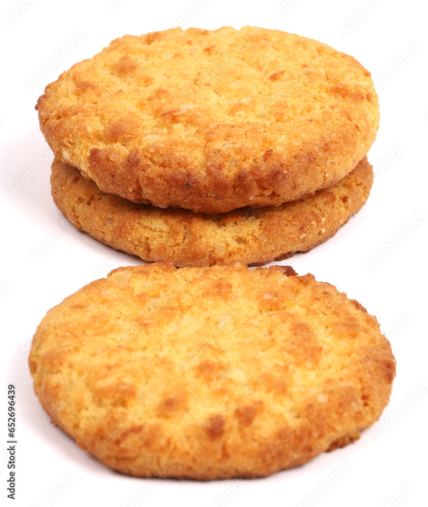 Cookies on white background, new angles Cookies on white background, new angles