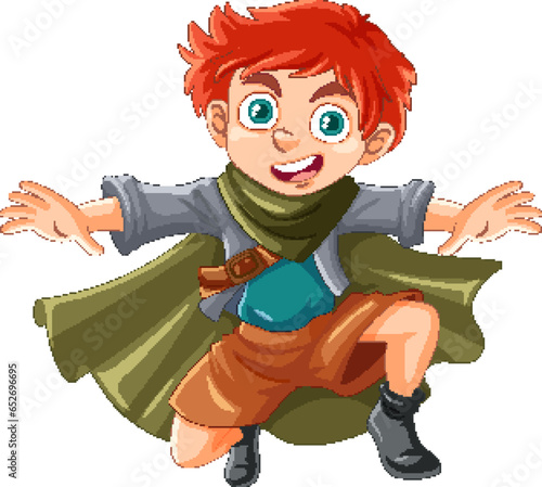 Game adventure fantasy cartoon character