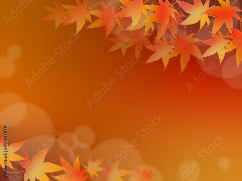                                        Autumn   autumn leaves   frame