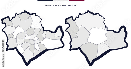 Quartiers de Montpellier
