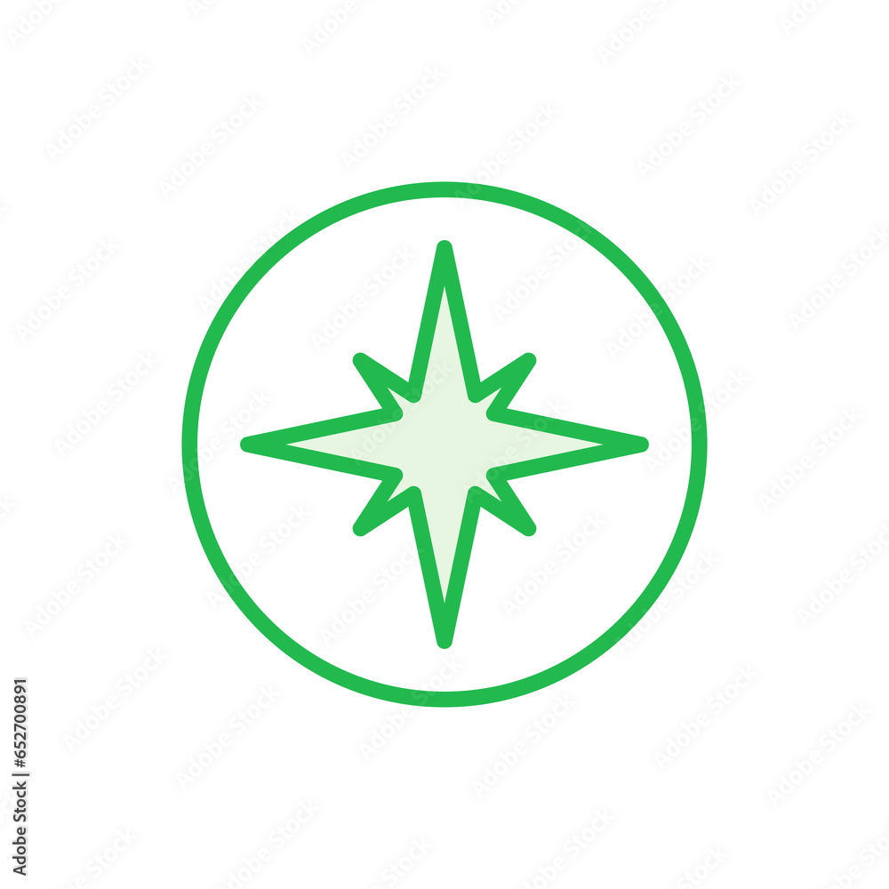 Compass icon set. arrow compass icon vector Compass icon set. arrow compass icon vector