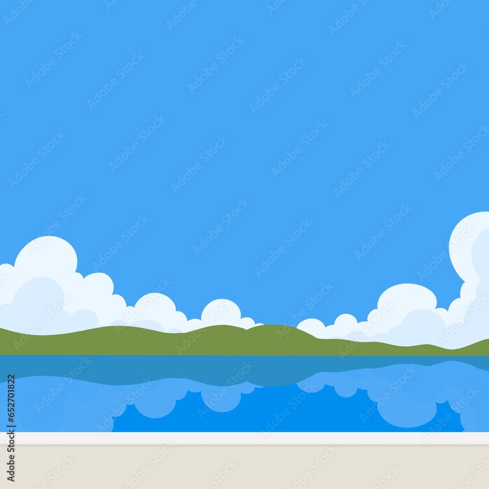 Cloudy summer Cloudy summer