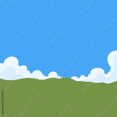 Cloudy summer