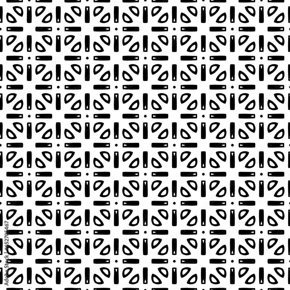 White background with black pattern. Seamless texture for fashion, textile design, on wall paper, wrapping paper, fabrics and home decor. Simple repeat pattern. White background with black pattern. Seamless texture for fashion, textile design, on wall paper, wrapping paper, fabrics and home decor. Simple repeat pattern.