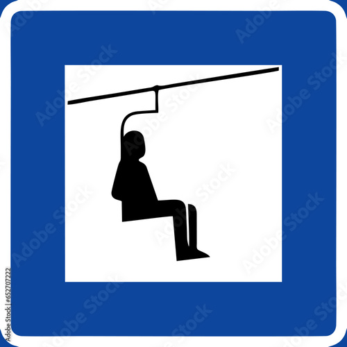 Signs giving information