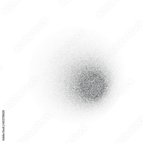 Shadow effects with grain, noise, and dot patterns. shade in black gradient with stipple, sand texture. Flat vector illustrations isolated in background.