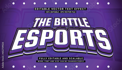 ESPORT GAMER 3D TEXT EFFECT EDITABLE VECTOR SPORT SOCCER BASKET BADMINTON PURPLE LIGHT GLOW IN THE DARK