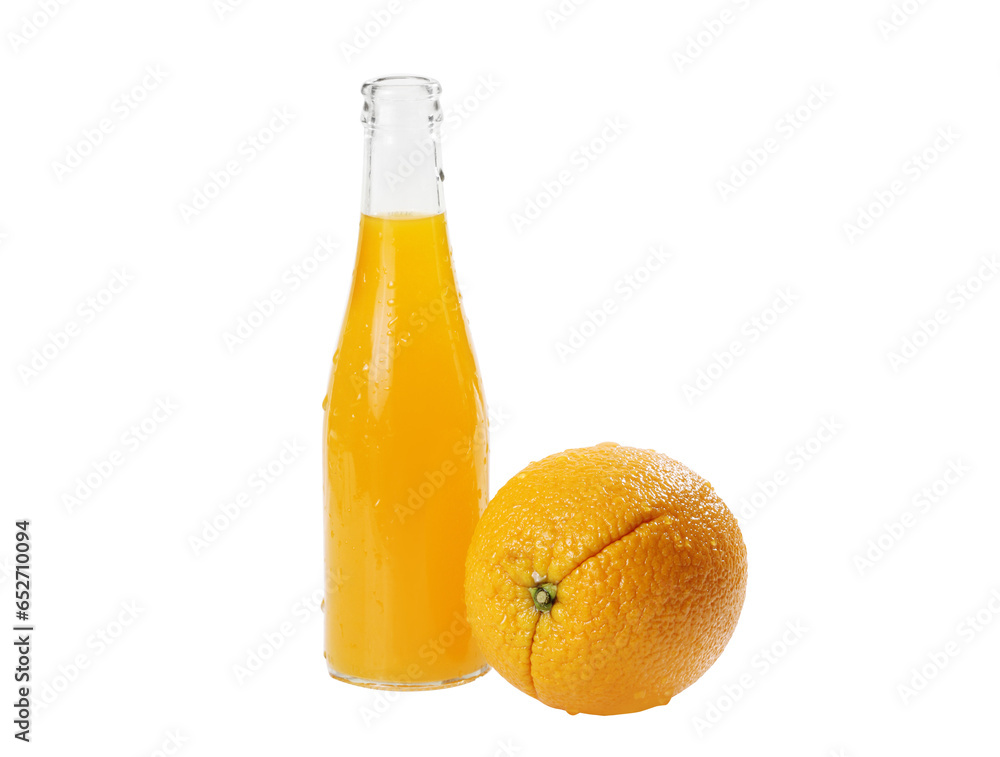 Orange juice isolated on white background Orange juice isolated on white background