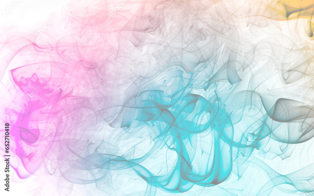 colorful smoke on white background colorful smoke on white background