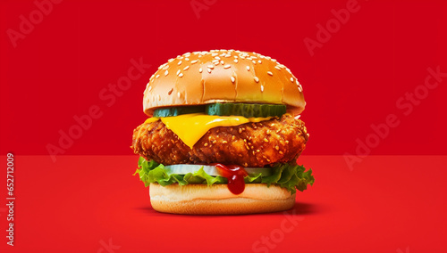 Burger bun cheese food sandwich © SHOTPRIME STUDIO