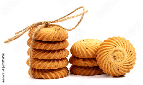 ajwain cookies on white background, new angles