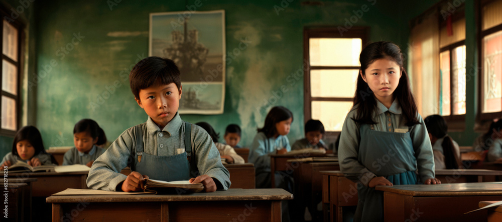 Education Beyond Adversity: Asian Kids in Impoverished Communities School Pursuing Knowledge